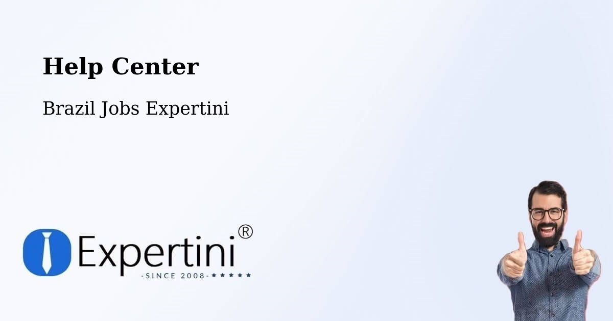 Help Center – Brusque - Brazil Jobs Expertini